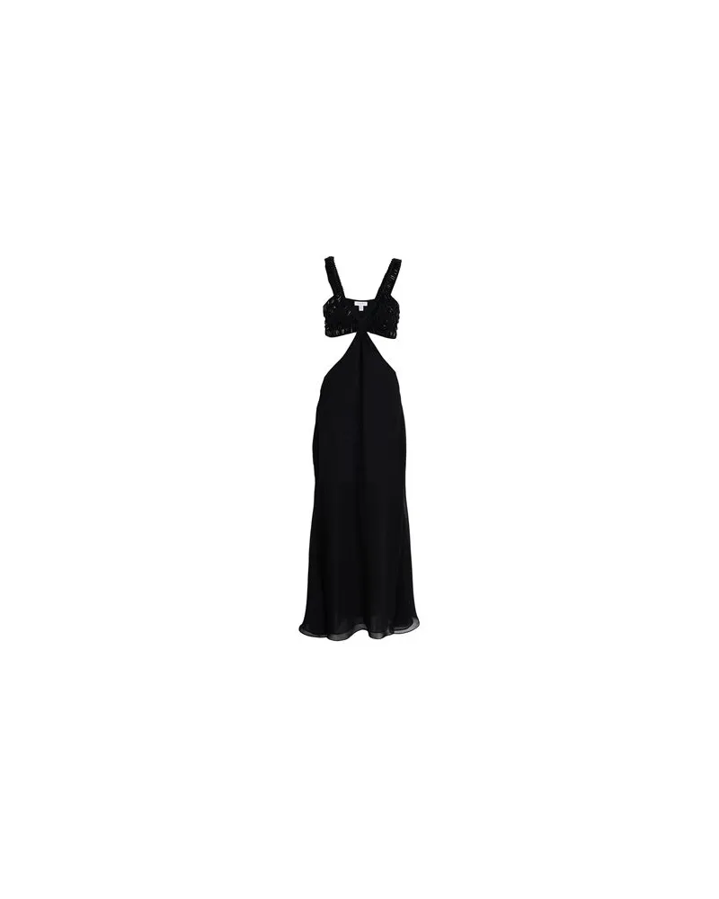 Topshop KLEIDER - Maxi-Kleiderauf YOOX.COM Schwarz
