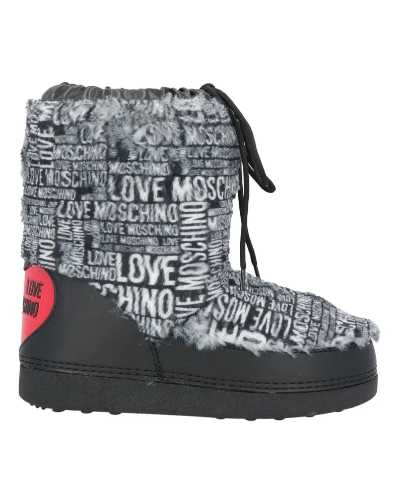 Moschino Stiefel Schwarz