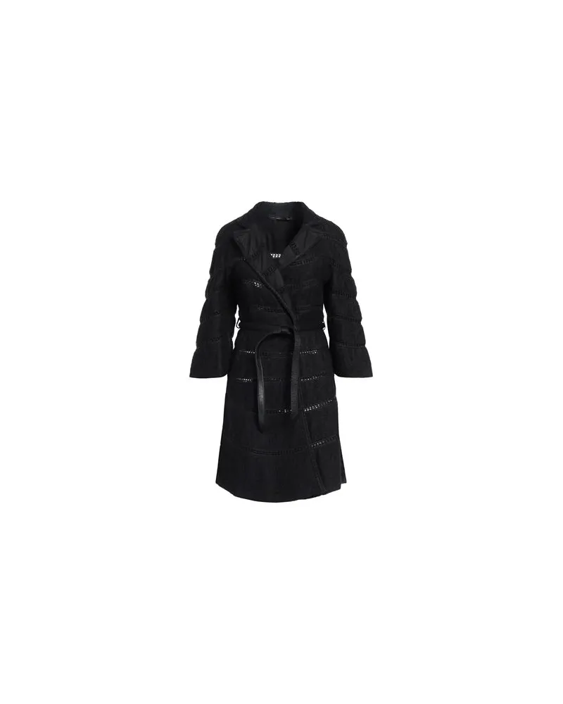 Ermanno Scervino JACKEN & MÄNTEL - Mäntelauf YOOX.COM Schwarz