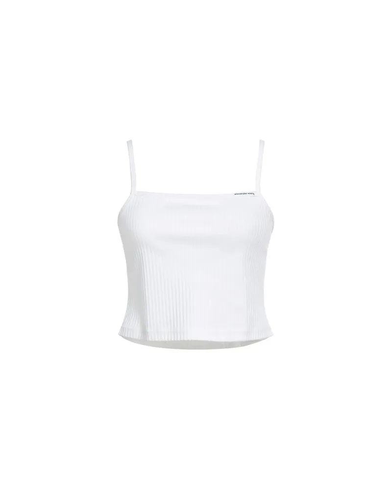 Alexander Wang TOPS - Topsauf YOOX.COM Weiß
