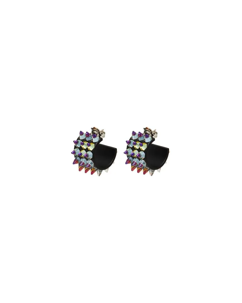 Amina Muaddi SCHMUCK und UHREN - Ohrringeauf YOOX.COM Schwarz