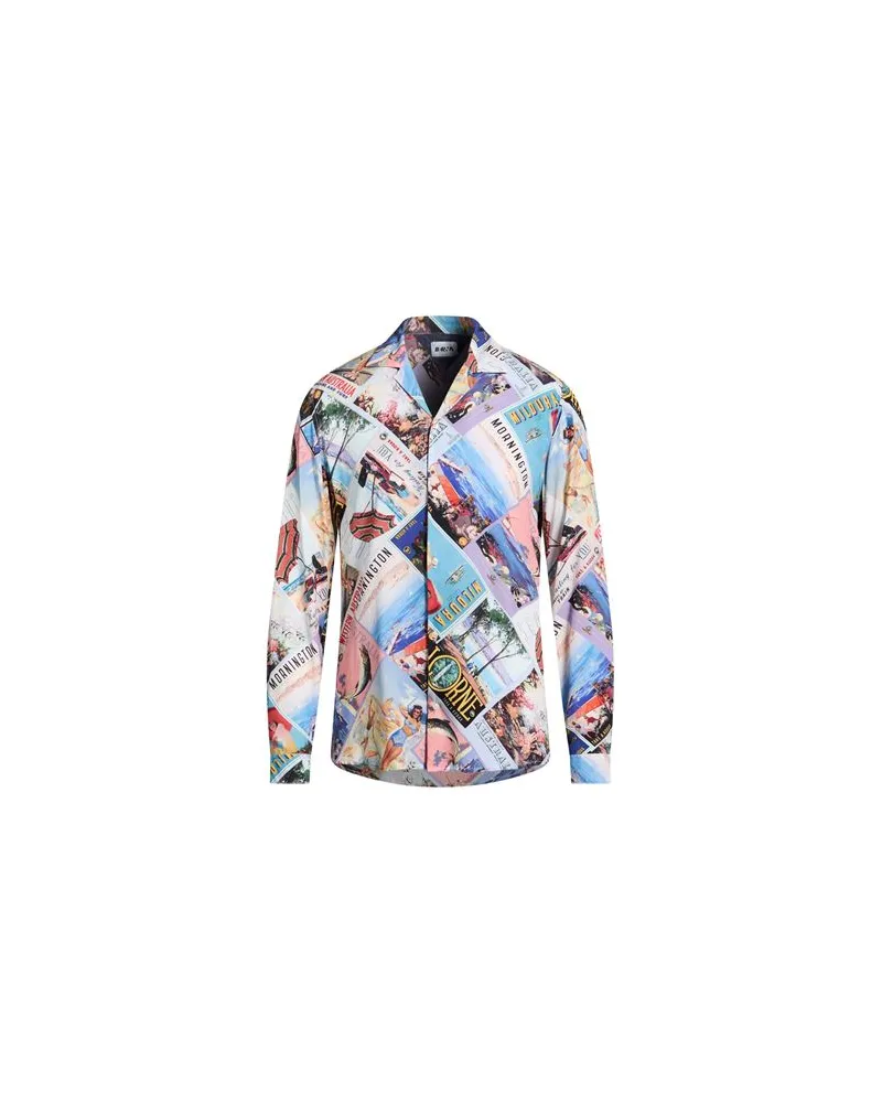 BERNA TOPS - Hemdenauf YOOX.COM Azurblau