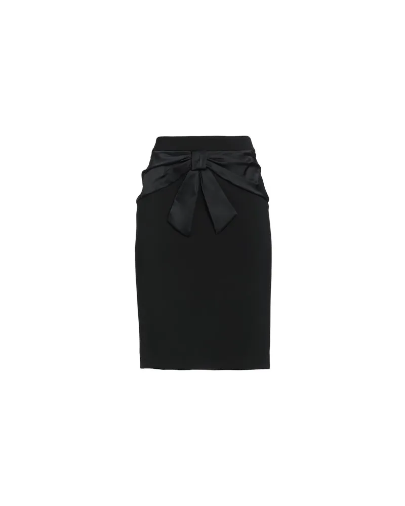 Moschino HOSEN & RÖCKE - Midi-Röckeauf YOOX.COM Schwarz
