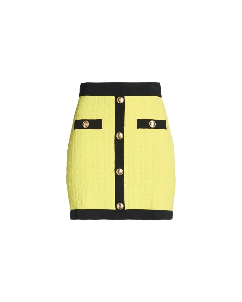 Elisabetta Franchi HOSEN & RÖCKE - Miniröckeauf YOOX.COM Limettengrün