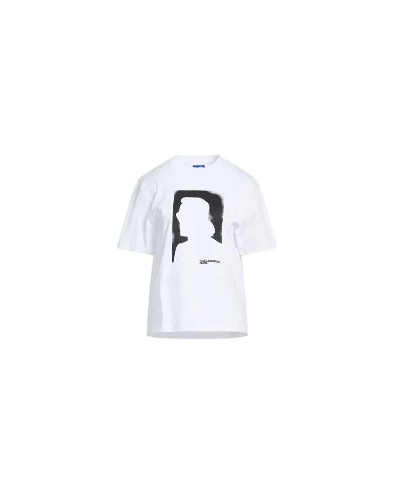 Karl Lagerfeld TOPS - T-shirtsauf YOOX.COM Weiß