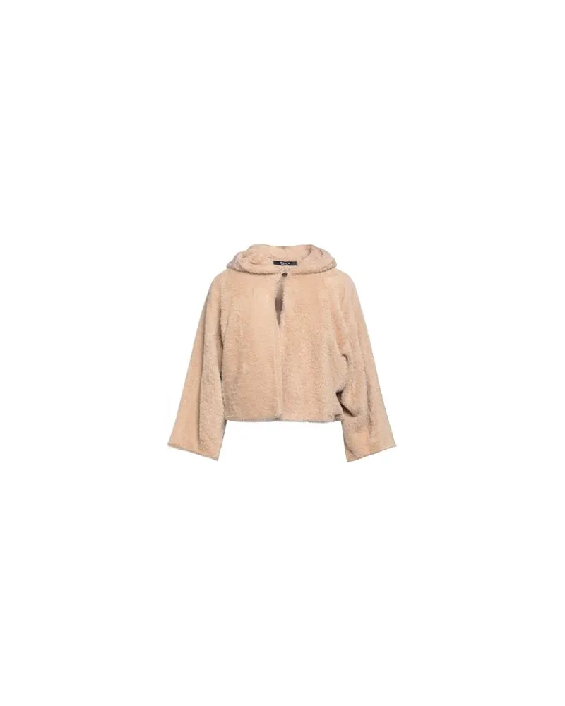 Siste's SISTE JACKEN & MÄNTEL - Shearling- & Kunstfellauf YOOX.COM Hellbraun