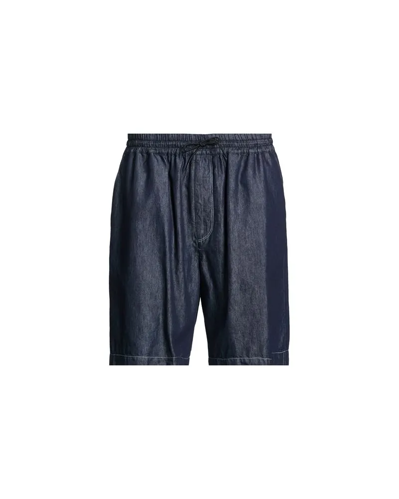 Giorgio Armani HOSEN & RÖCKE - Jeansshortsauf YOOX.COM Blau