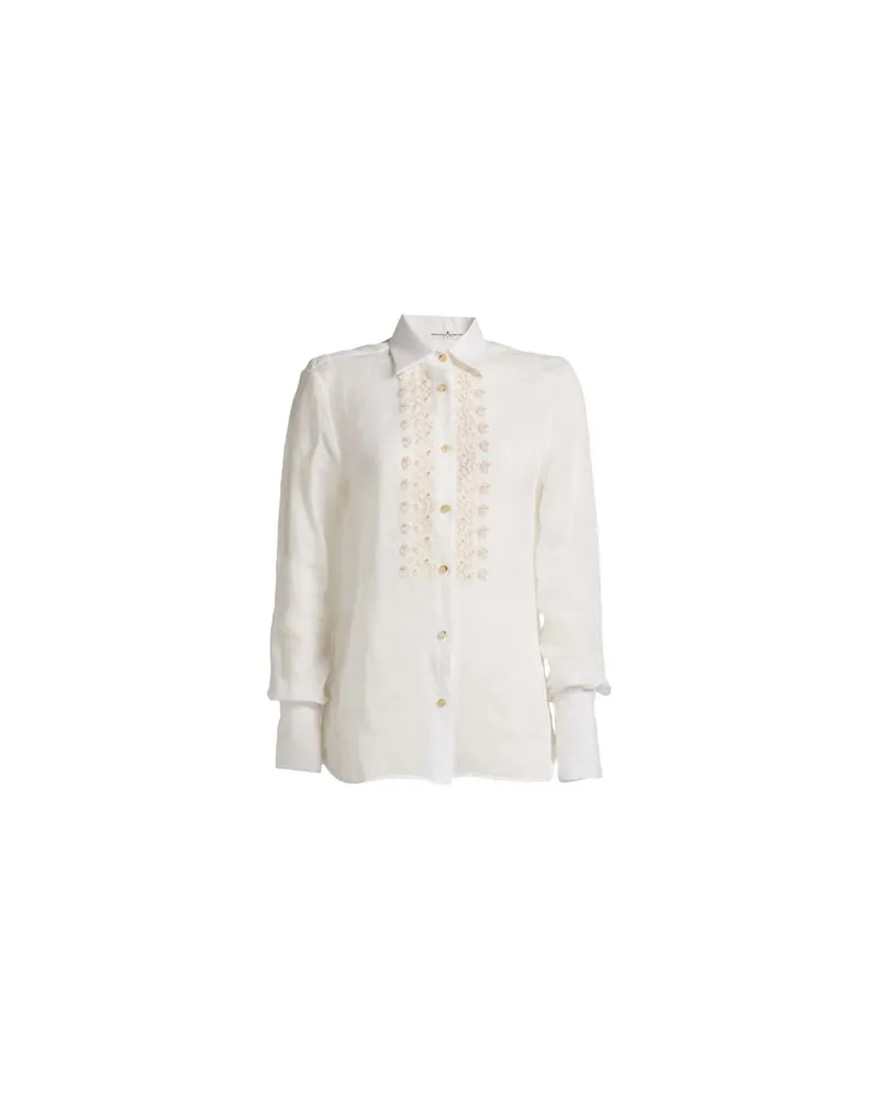 Ermanno Scervino TOPS - Hemdenauf YOOX.COM Weiß