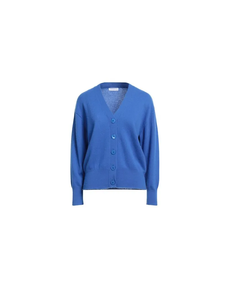 Majestic STRICKWAREN - Strickjackenauf YOOX.COM Azurblau