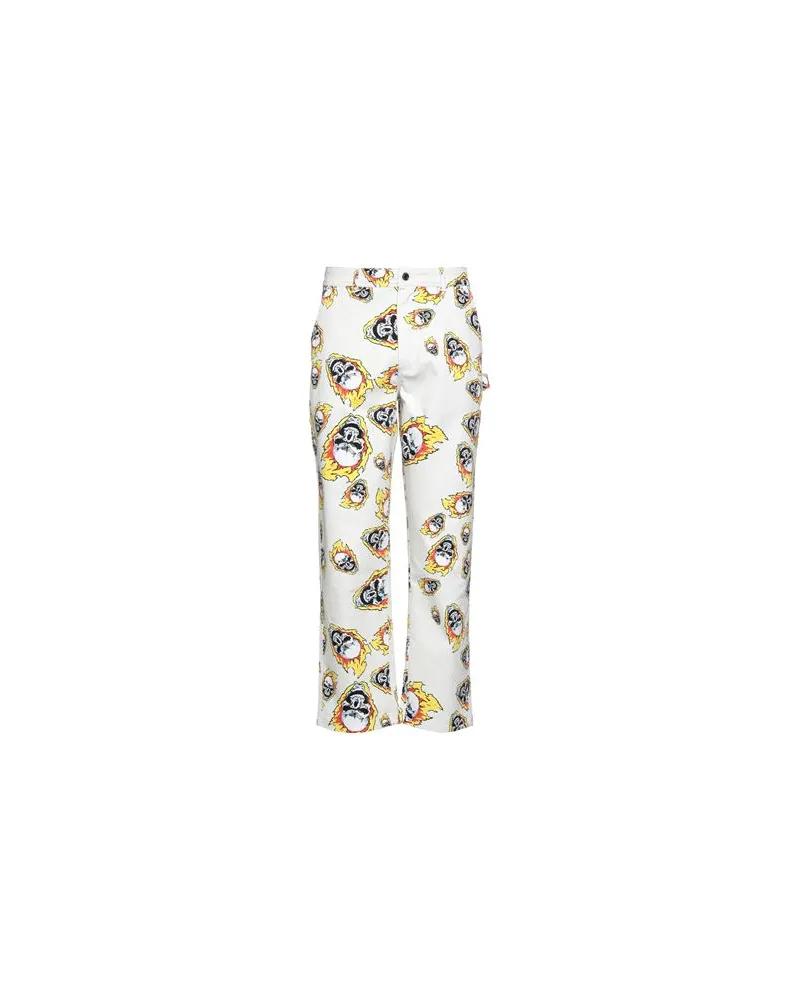 HUF HOSEN & RÖCKE - Hosenauf YOOX.COM Elfenbein