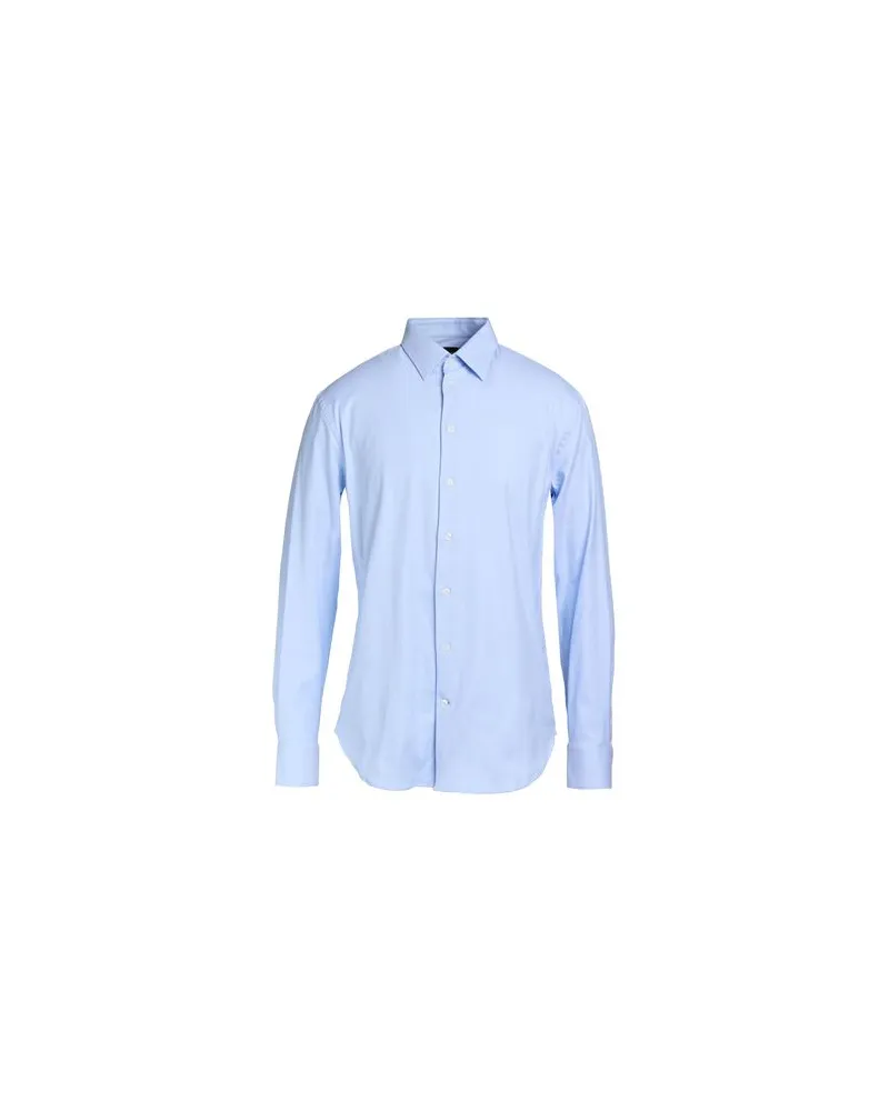 Emporio Armani TOPS - Hemdenauf YOOX.COM Himmelblau