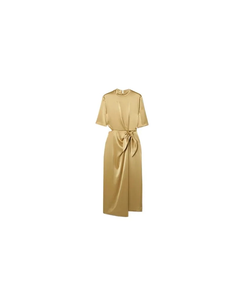 Nanushka KLEIDER - Midi-Kleiderauf YOOX.COM Sand