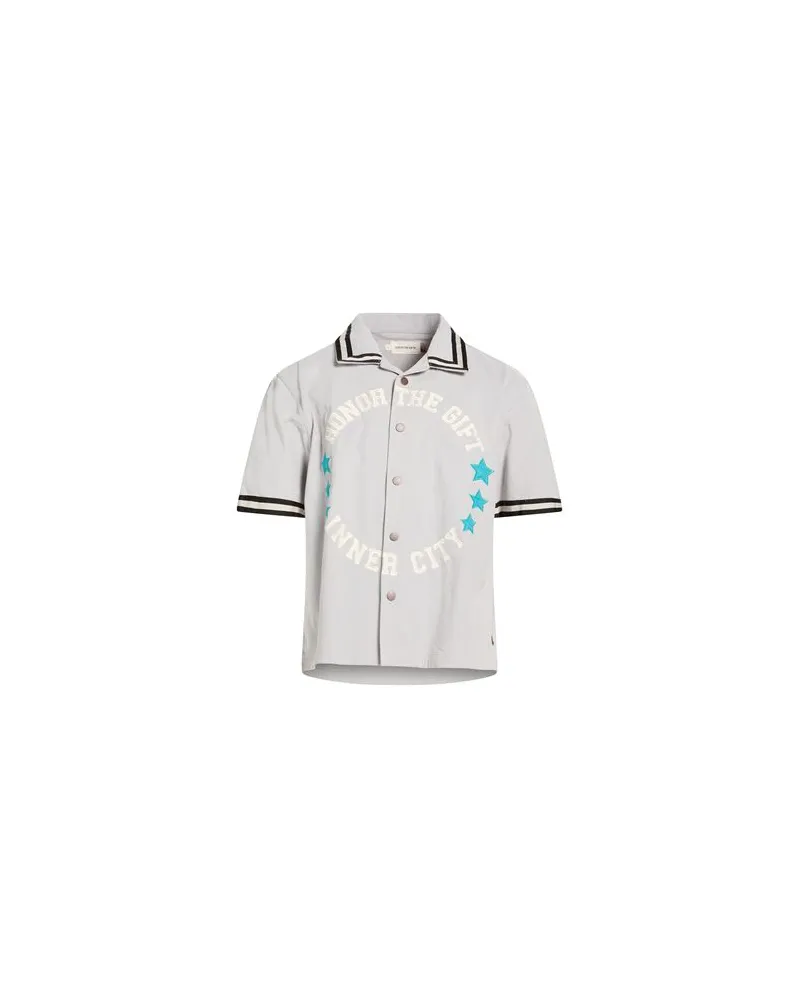 Honor The Gift TOPS - Hemdenauf YOOX.COM Hellgrau