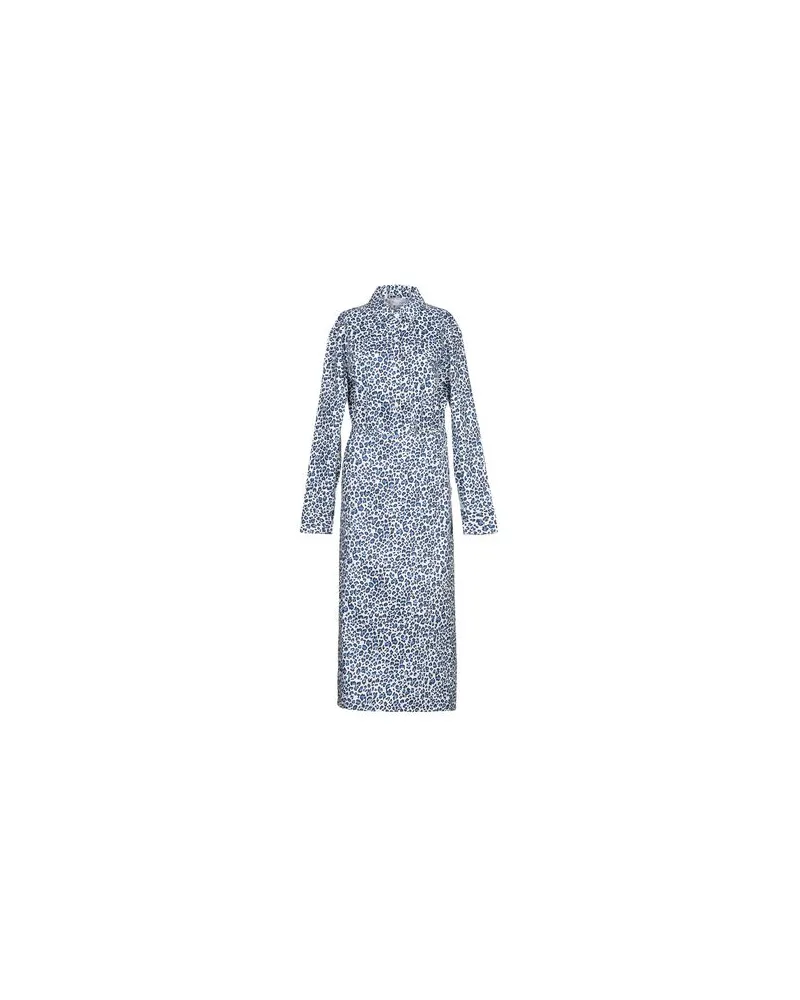 Weili Zheng KLEIDER - Midi-Kleiderauf YOOX.COM Blau