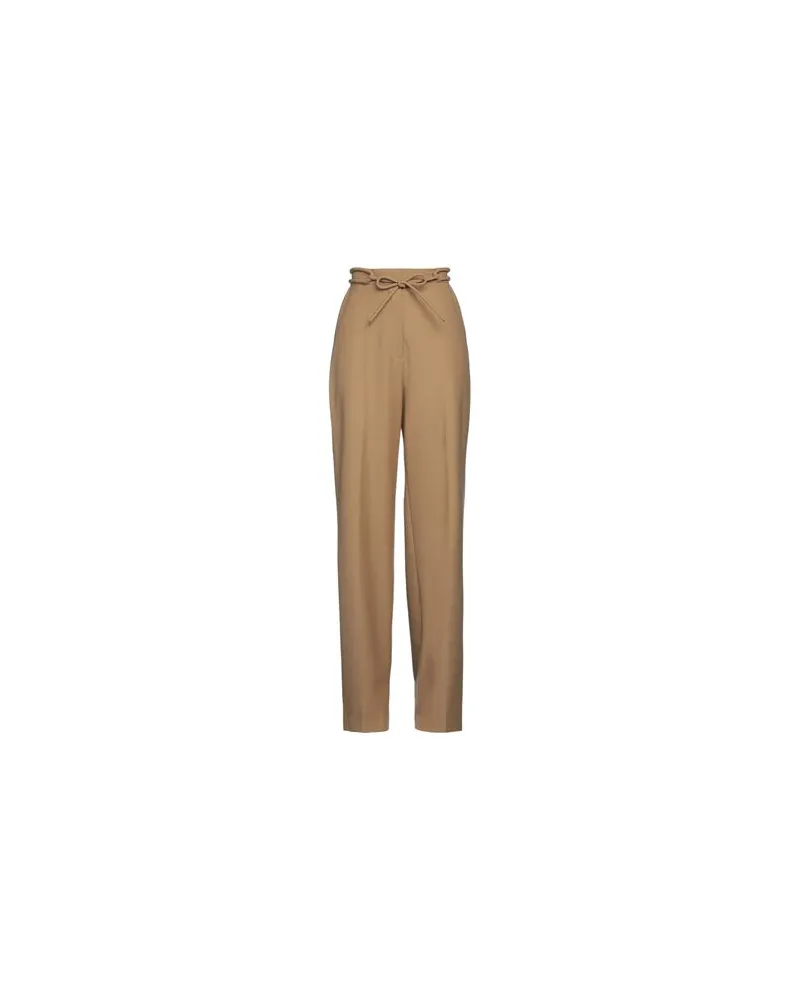 Nanushka HOSEN & RÖCKE - Hosenauf YOOX.COM Kamel