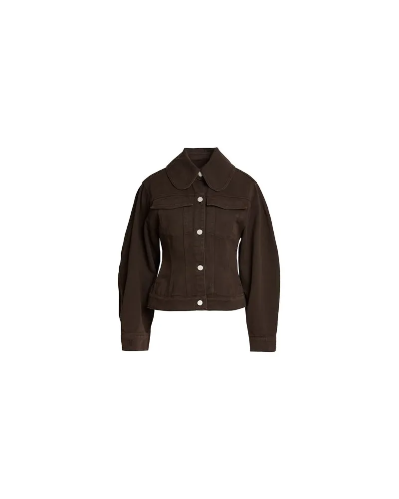 By Malene Birger JACKEN & MÄNTEL - Jeansjacken/Mäntelauf YOOX.COM Dunkelbraun