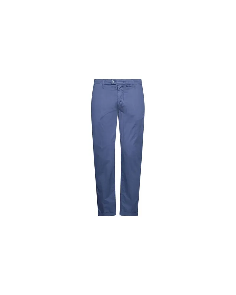 Re-HasH HOSEN & RÖCKE - Hosenauf YOOX.COM Marineblau