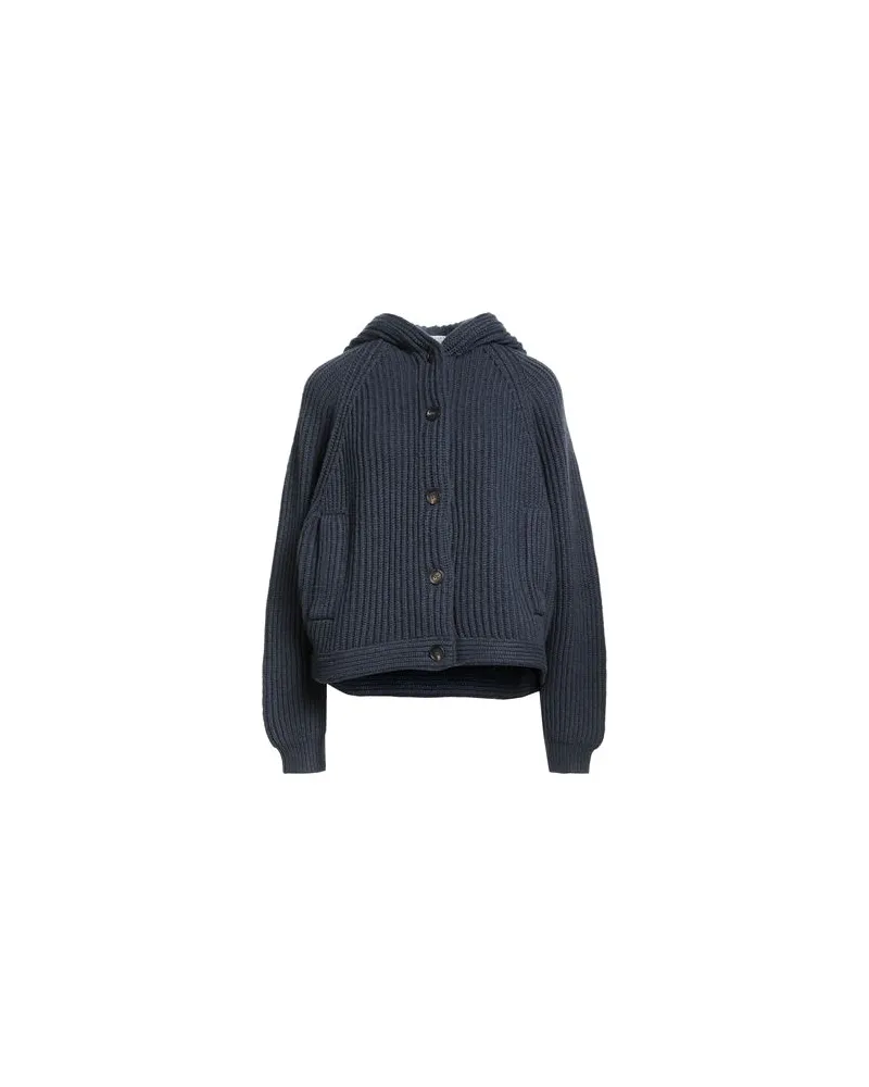 Brunello Cucinelli STRICKWAREN - Strickjackenauf YOOX.COM Nachtblau