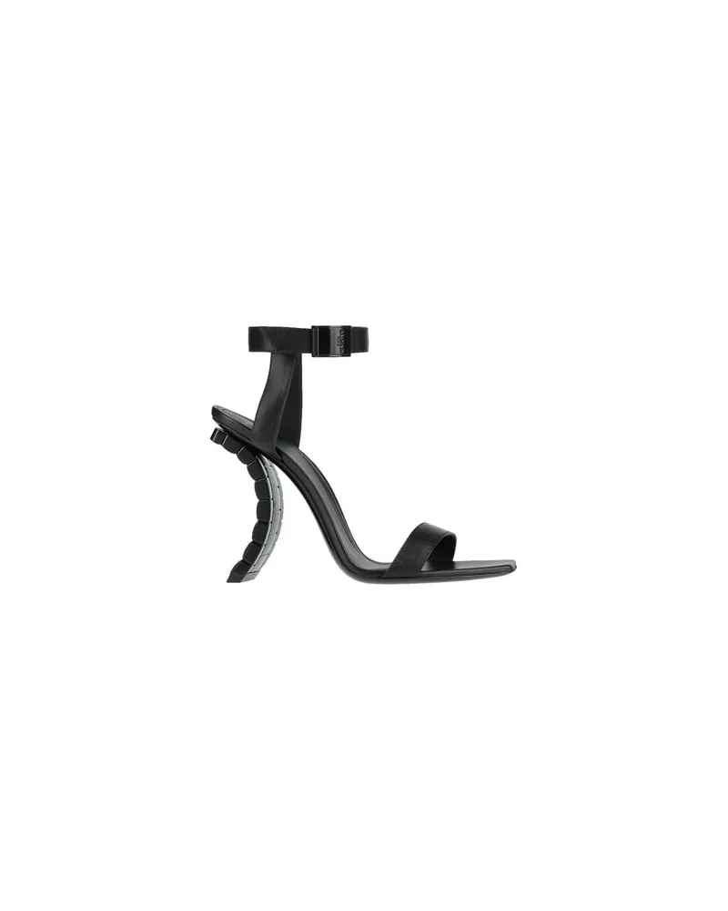 Balmain SCHUHE - Sandalenauf YOOX.COM Schwarz