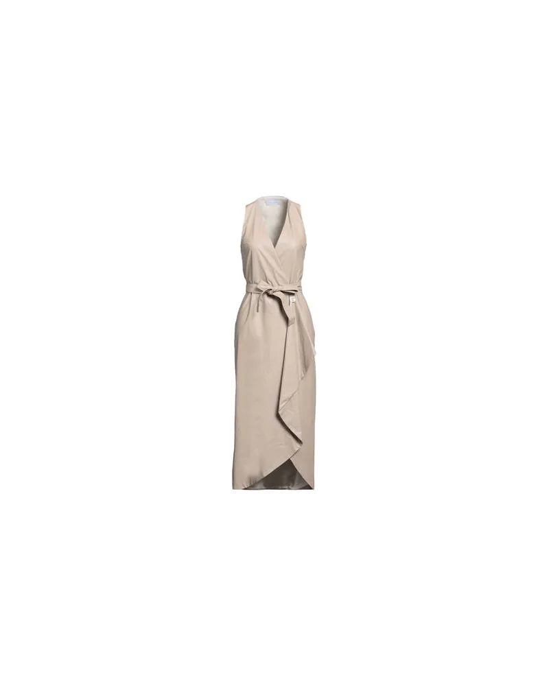 Gaëlle Bonheur KLEIDER - Midi-Kleiderauf YOOX.COM Beige