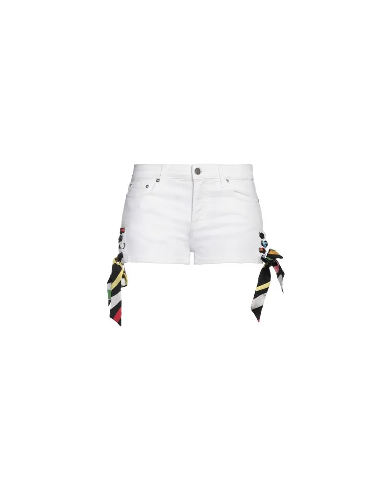 Emilio Pucci HOSEN & RÖCKE - Jeansshortsauf YOOX.COM Weiß