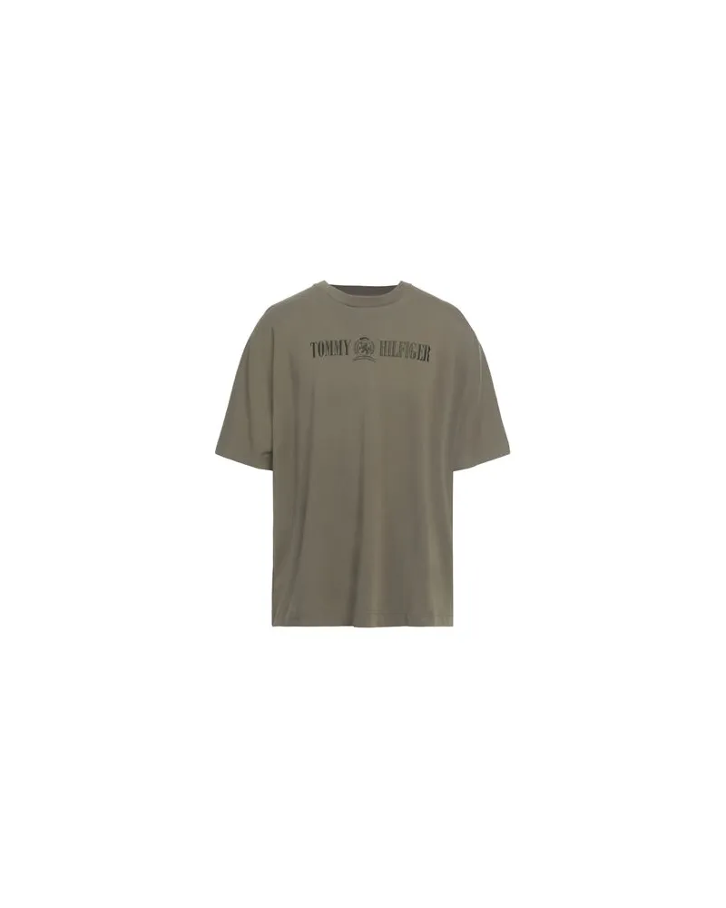 Tommy Hilfiger TOPS - T-shirtsauf YOOX.COM Militärgrün