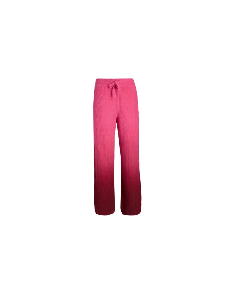 8 by Yoox WOOL BLEND DIP-DYE KNIT PANTS  - HOSEN & RÖCKE - Hosenauf YOOX.COM Fuchsia