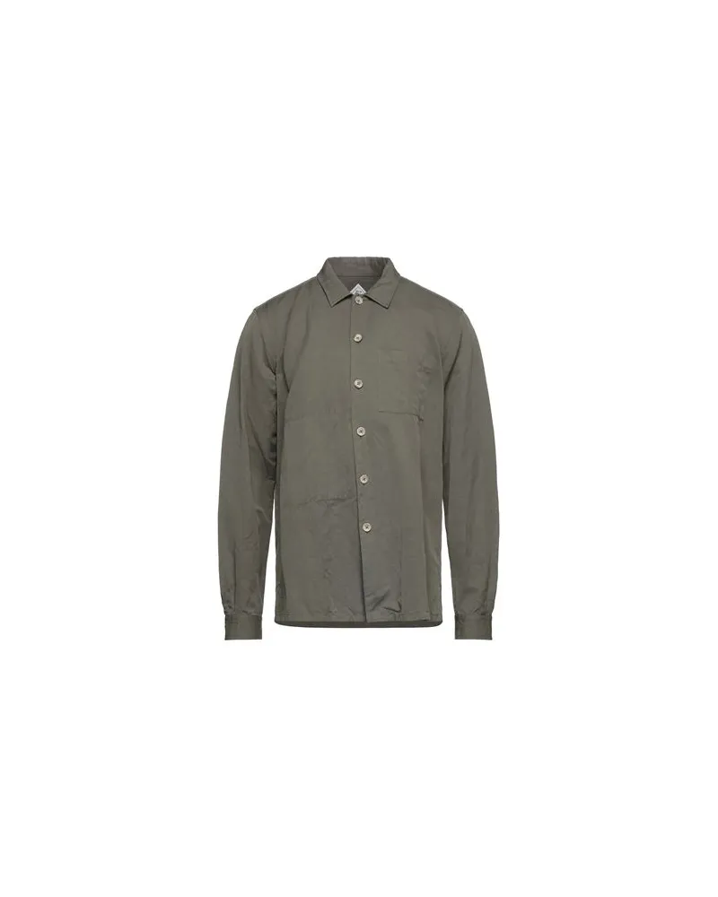 XACUS TOPS - Hemdenauf YOOX.COM Militärgrün