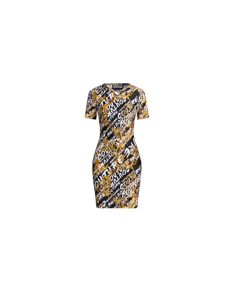 Versace Jeans KLEIDER - Mini-Kleiderauf YOOX.COM Schwarz