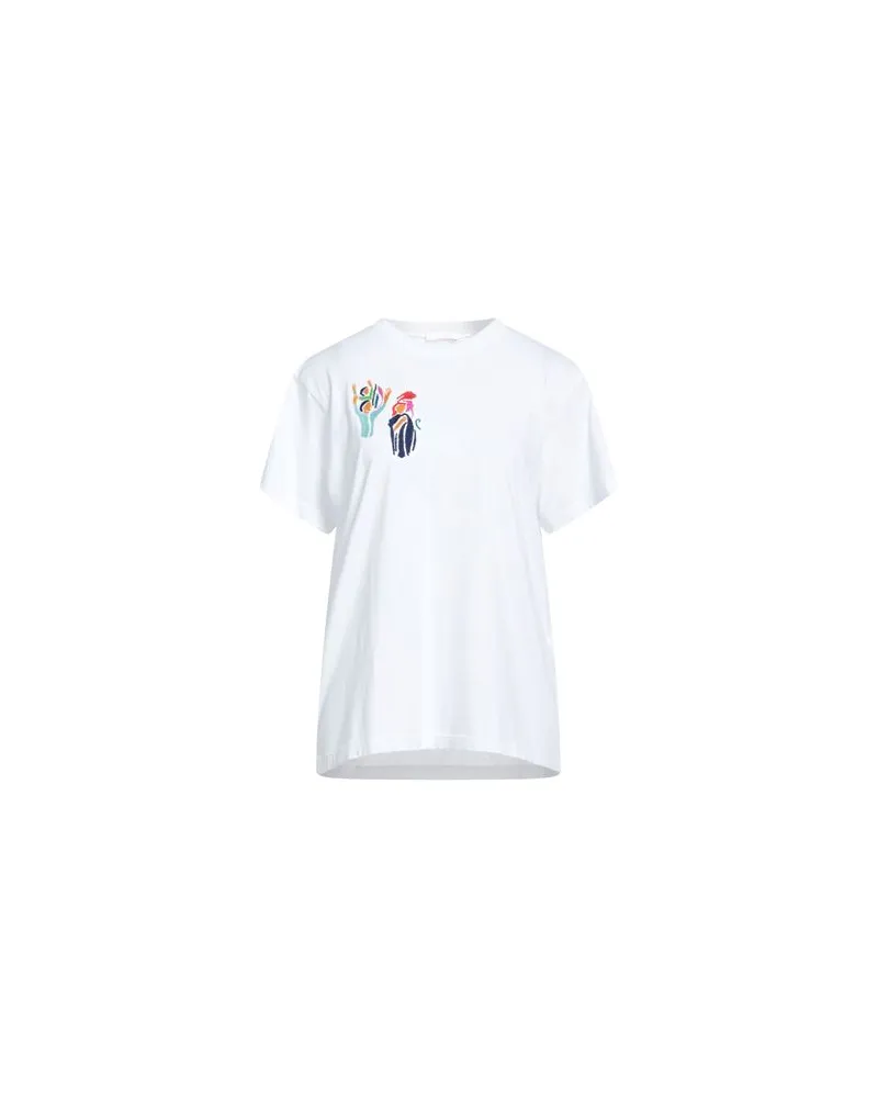 Chloé TOPS - T-shirtsauf YOOX.COM Weiß