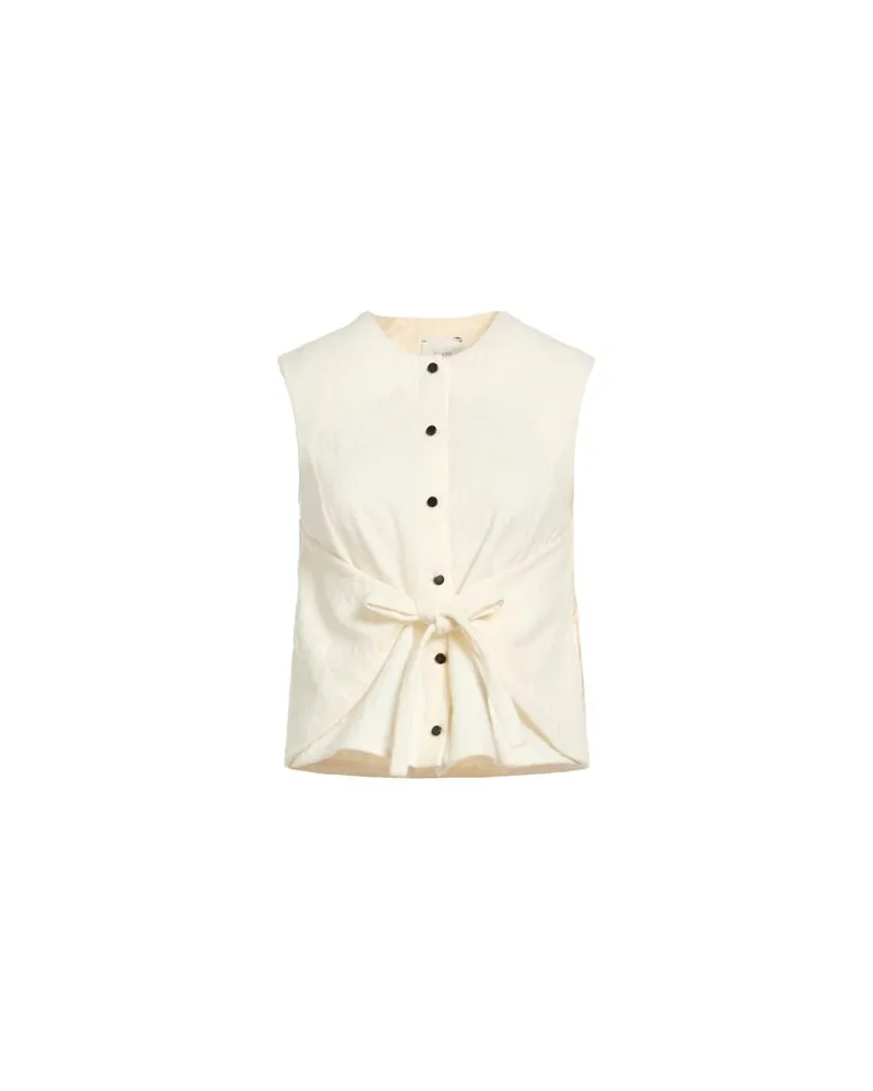 ALYSI CHOCOLAT - TOPS - Hemdenauf YOOX.COM Elfenbein
