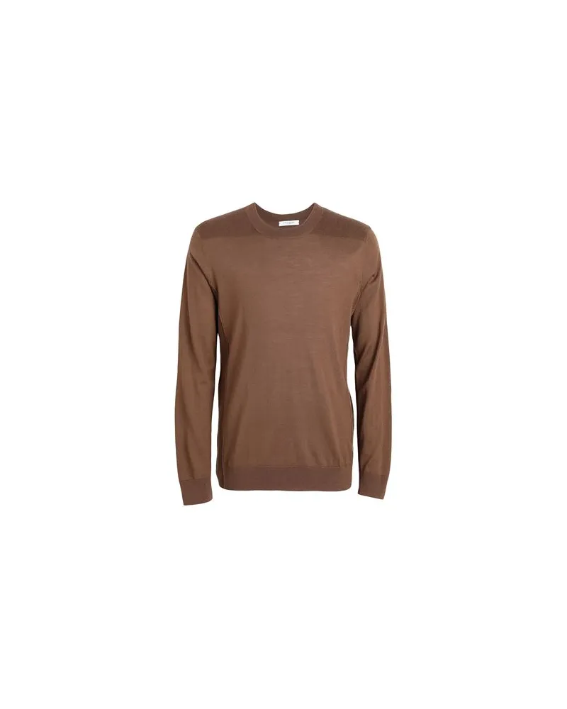 Paolo Pecora Milano STRICKWAREN - Pulloverauf YOOX.COM Braun