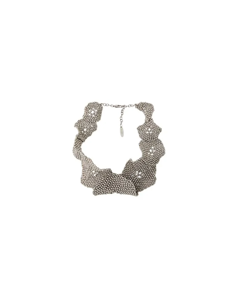 Brunello Cucinelli SCHMUCK und UHREN - Halskettenauf YOOX.COM Silber