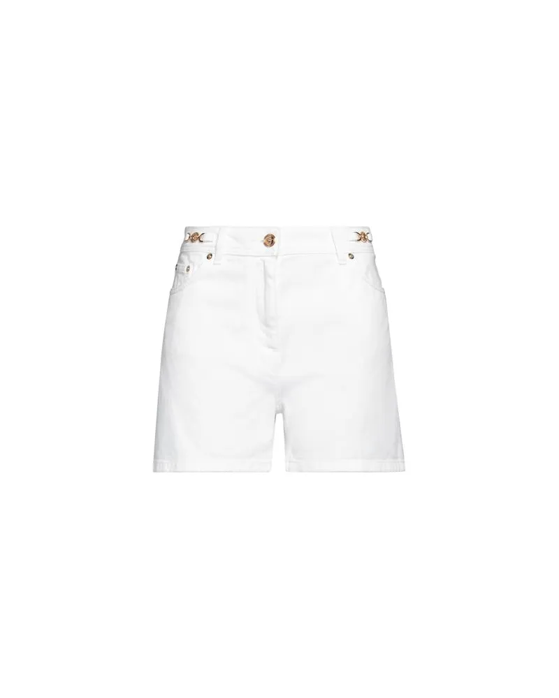 Versace HOSEN & RÖCKE - Jeansshortsauf YOOX.COM Weiß