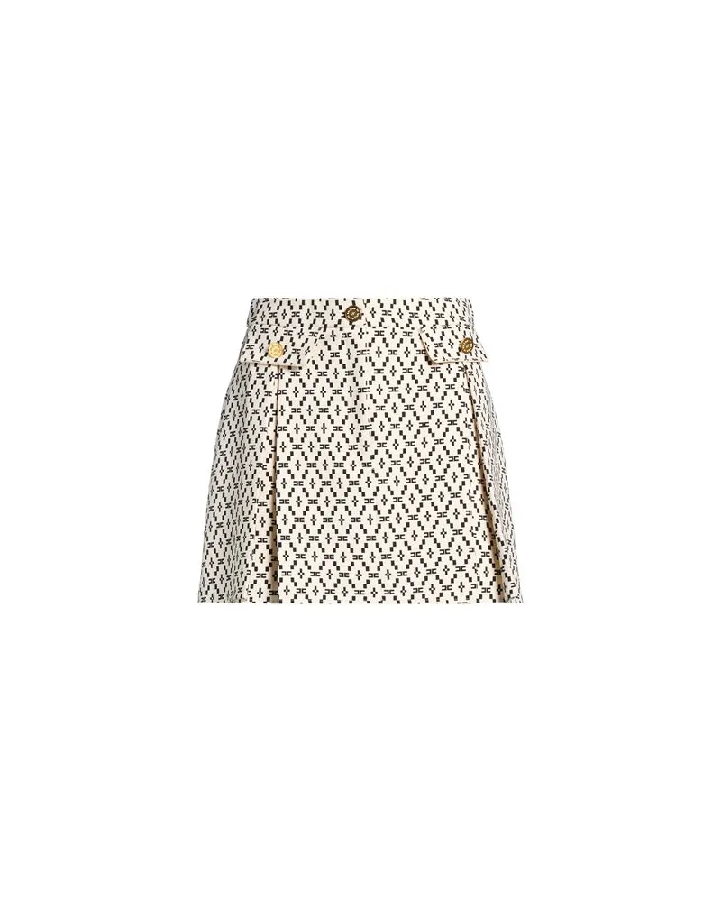 Elisabetta Franchi HOSEN & RÖCKE - Miniröckeauf YOOX.COM Cremeweiß