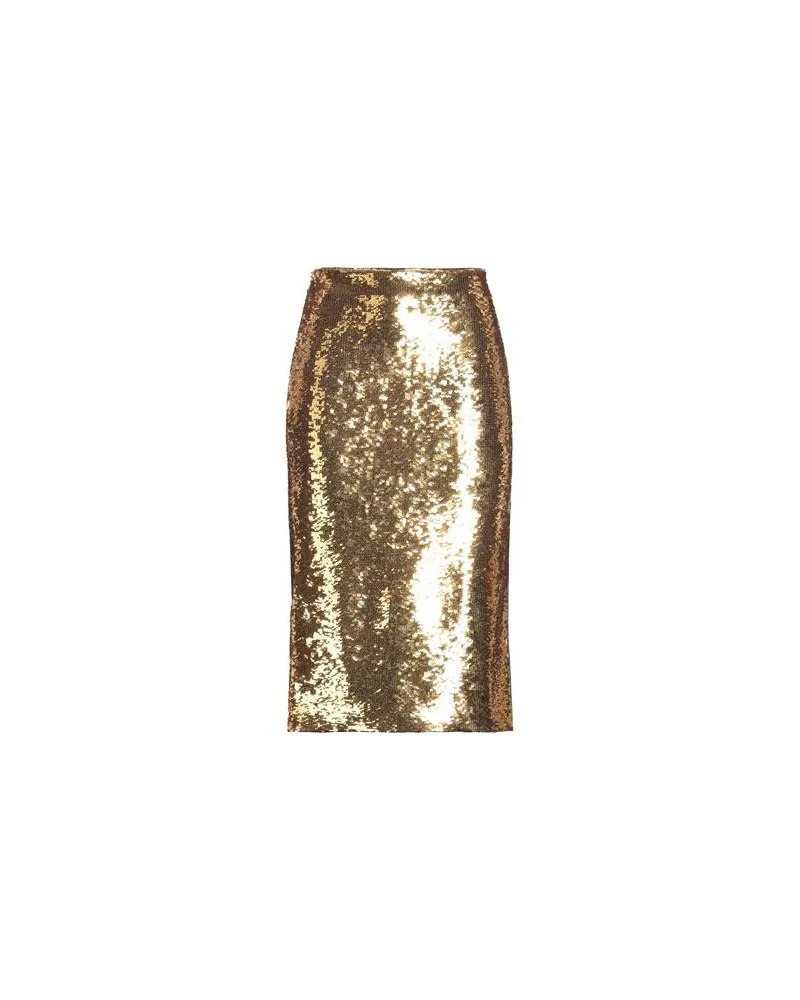Ermanno Scervino HOSEN & RÖCKE - Midi-Röckeauf YOOX.COM Gold
