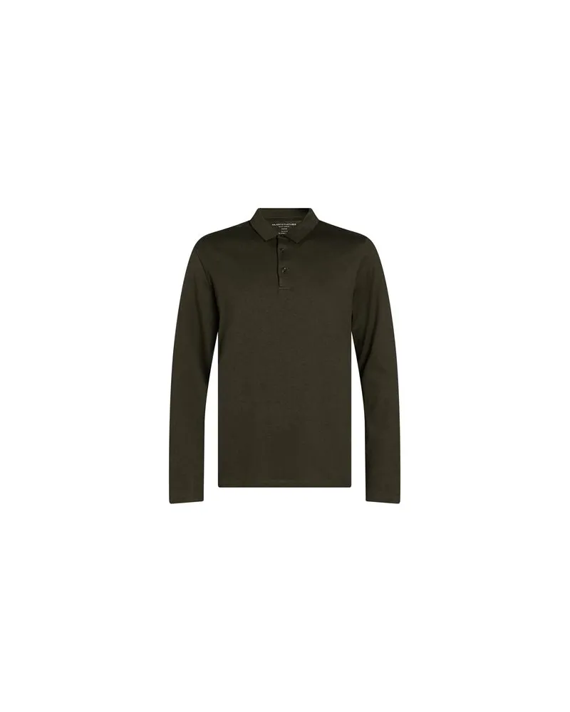 Majestic TOPS - Poloshirtsauf YOOX.COM Militärgrün