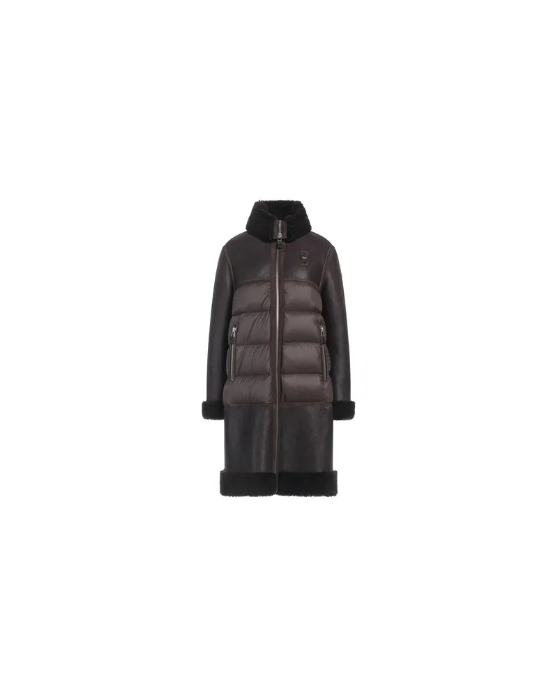 Blauer JACKEN & MÄNTEL - Pufferjacken & Daunenjackenauf YOOX.COM Braun