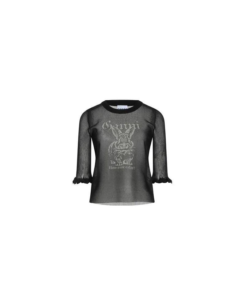 Ganni TOPS - Topsauf YOOX.COM Schwarz