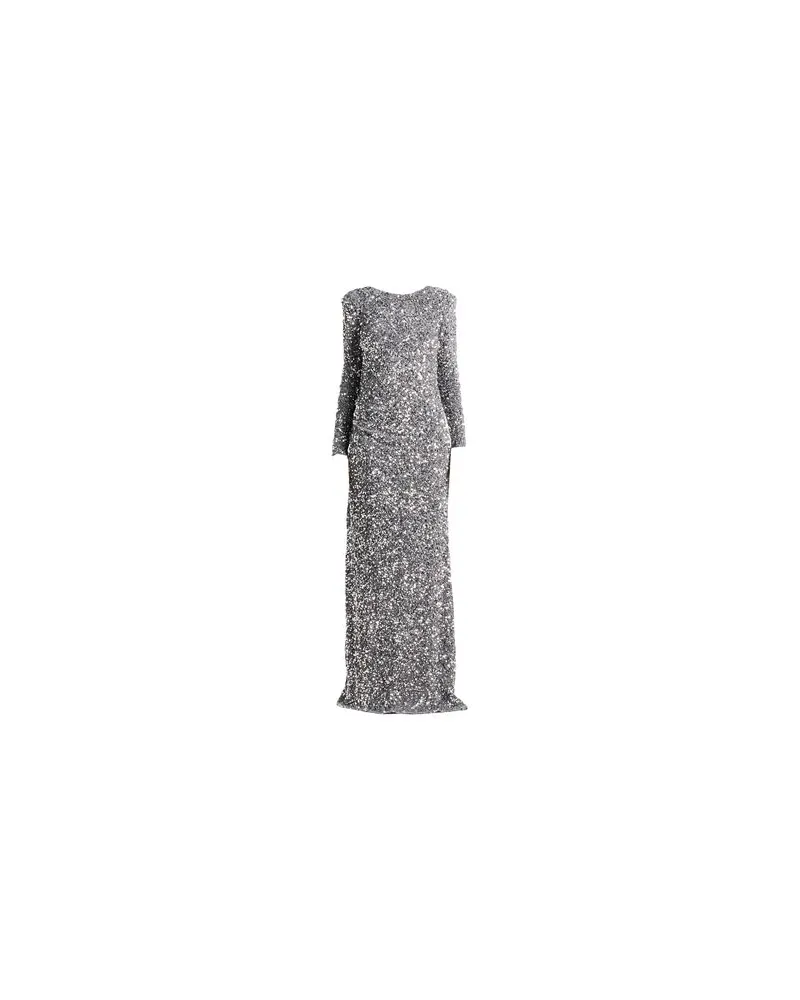 Elisabetta Franchi RED CARPET - KLEIDER - Maxi-Kleiderauf YOOX.COM Grau