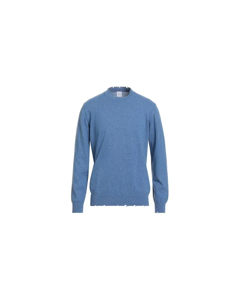 Stilosophy STRICKWAREN - Pulloverauf YOOX.COM Azurblau