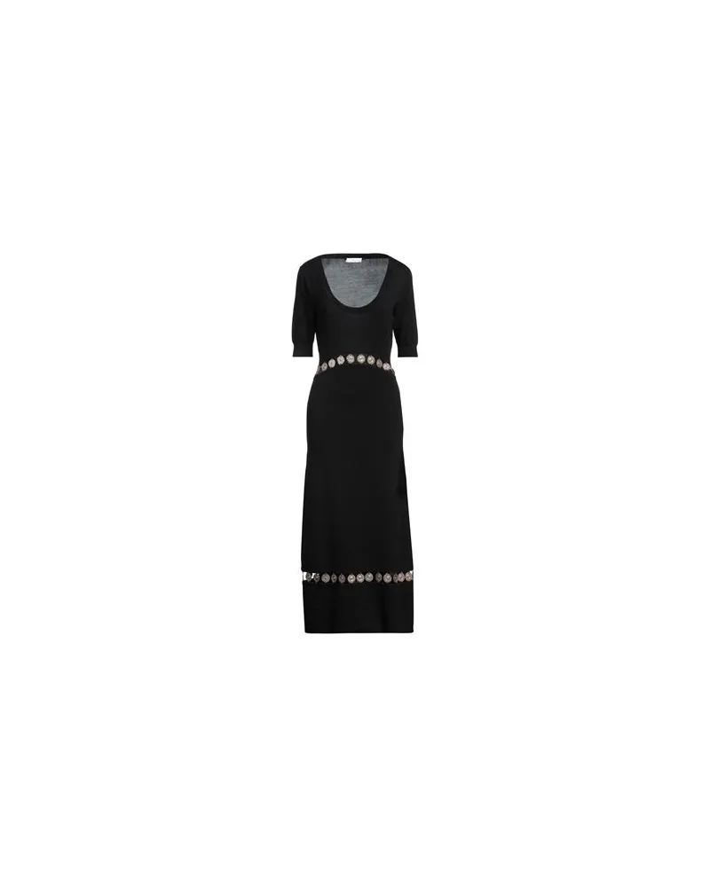 Paco Rabanne KLEIDER - Maxi-Kleiderauf YOOX.COM Schwarz