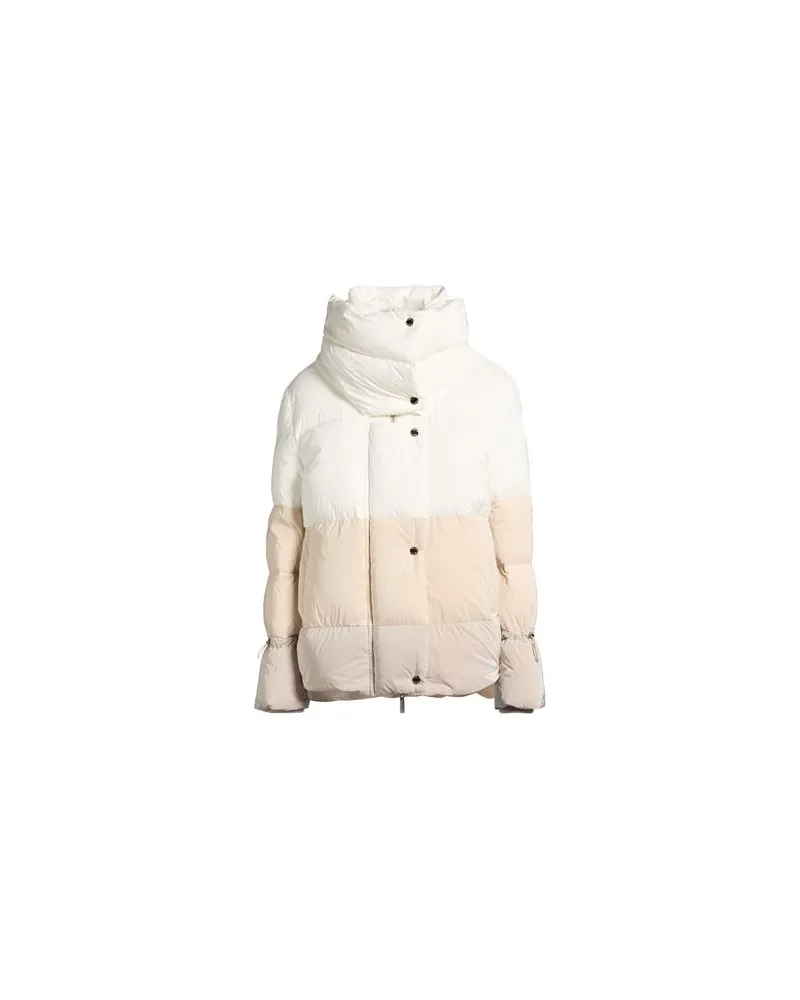 MOORER JACKEN & MÄNTEL - Pufferjacken & Daunenjackenauf YOOX.COM Cremeweiß