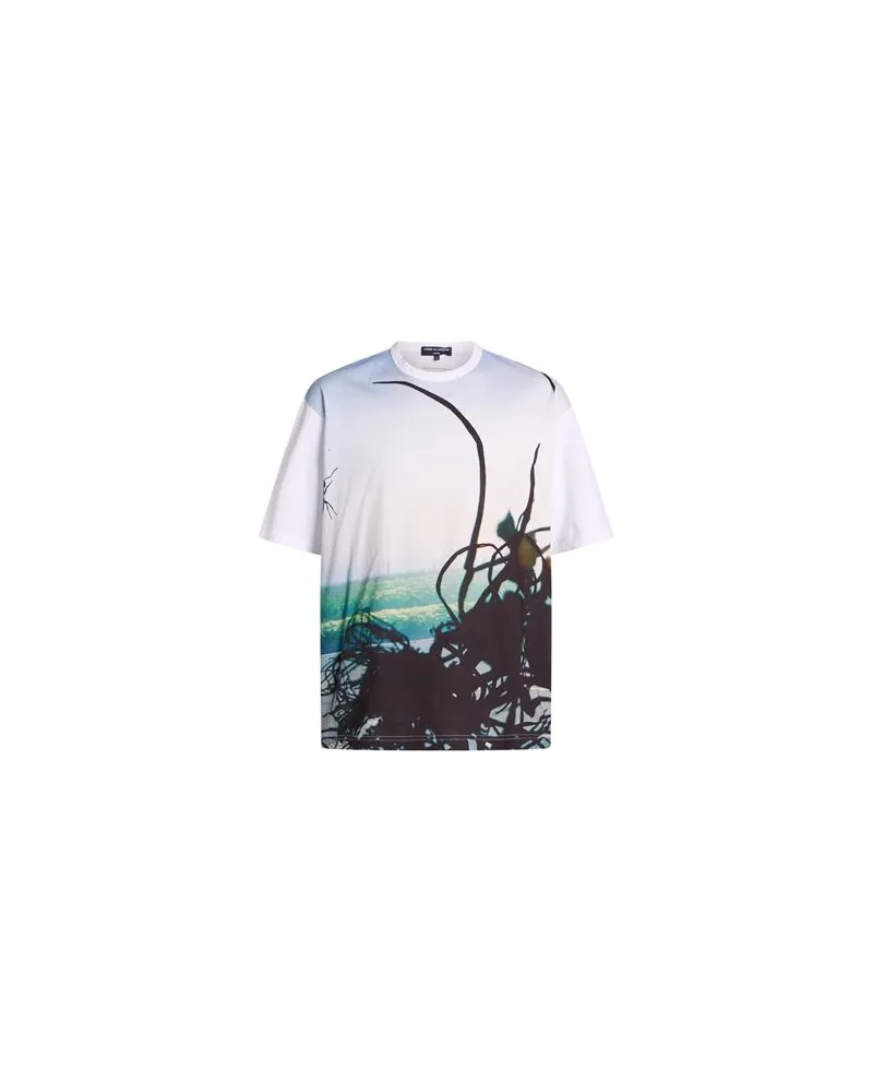 Comme des Garçons HOMME - TOPS - T-shirtsauf YOOX.COM Himmelblau