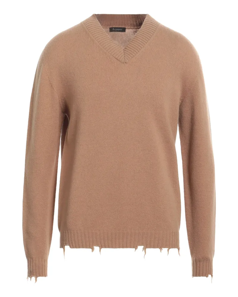 Arovescio Pullover Kamel