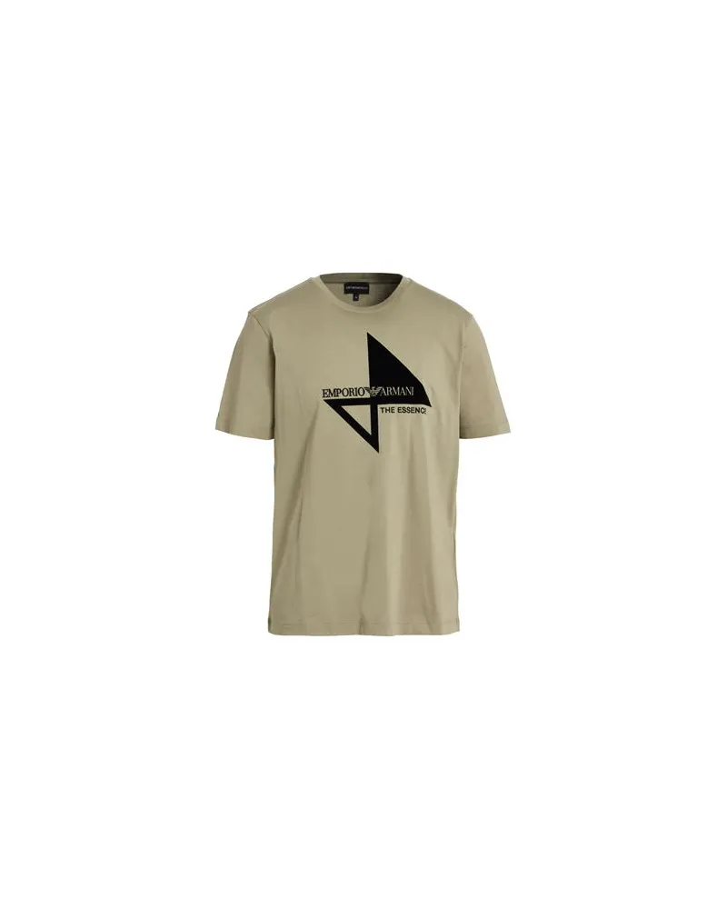 Emporio Armani TOPS - T-shirtsauf YOOX.COM Salbeigrün