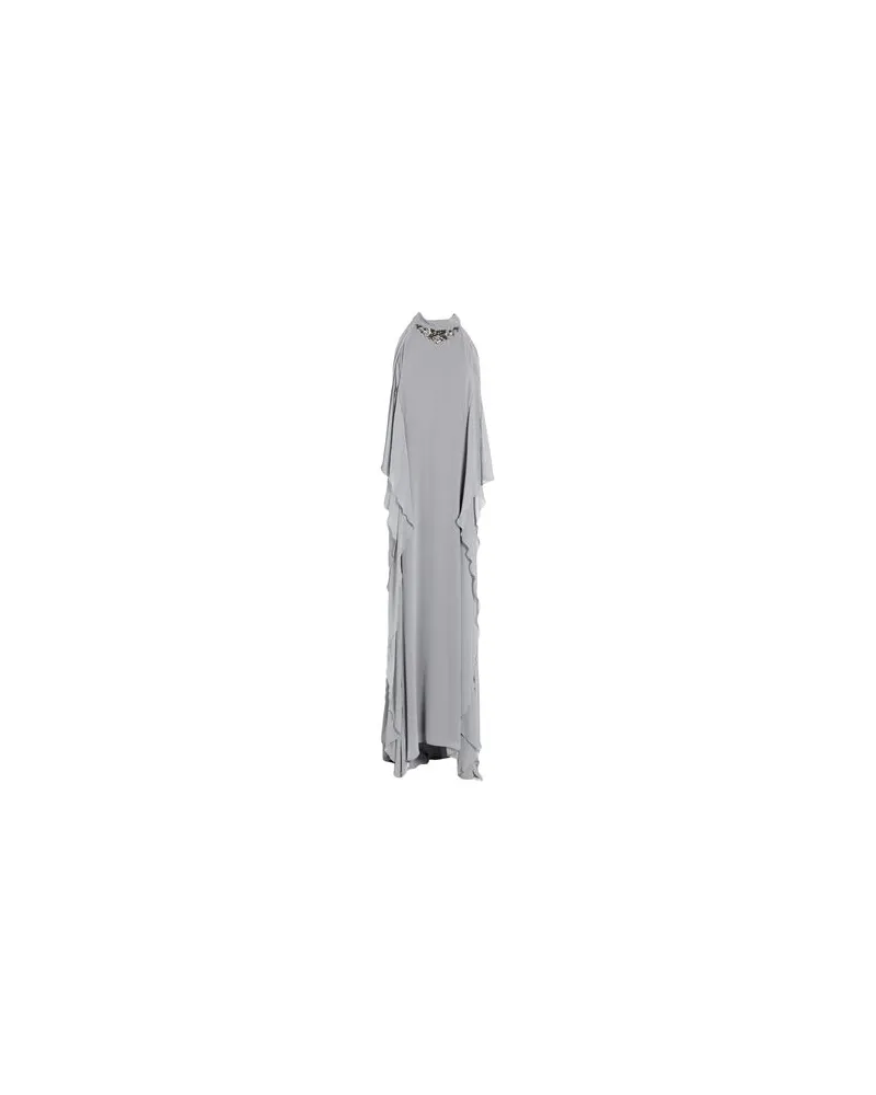 Clips KLEIDER - Maxi-Kleiderauf YOOX.COM Grau