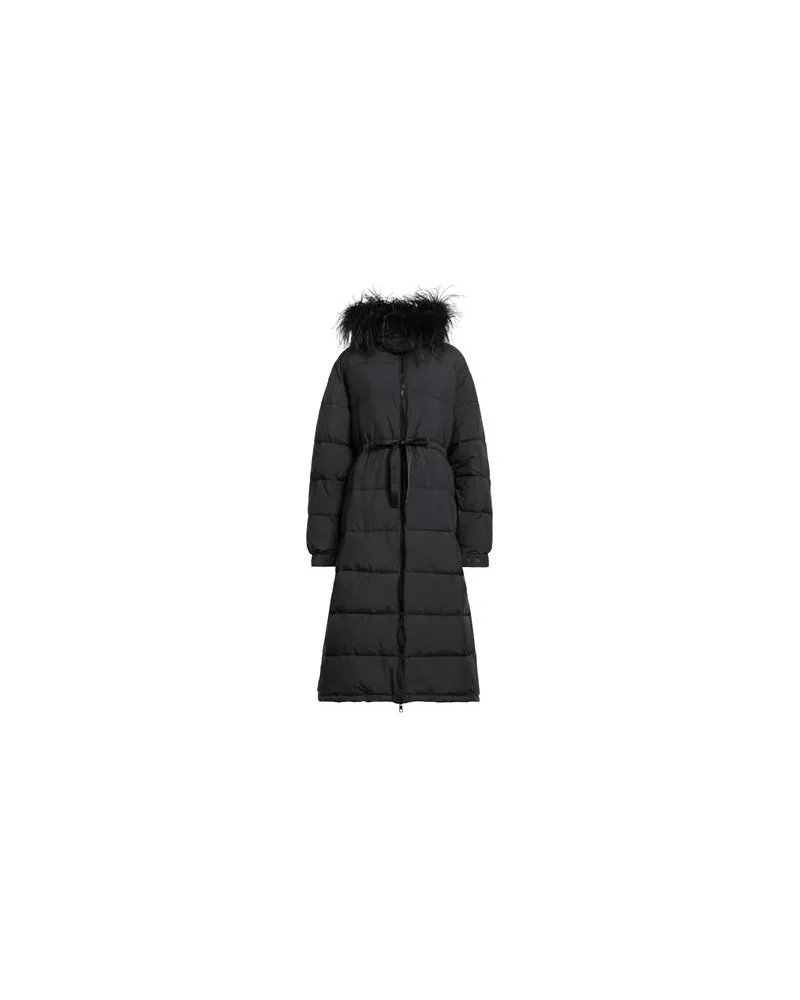 Twin-Set JACKEN & MÄNTEL - Pufferjacken & Daunenjackenauf YOOX.COM Schwarz
