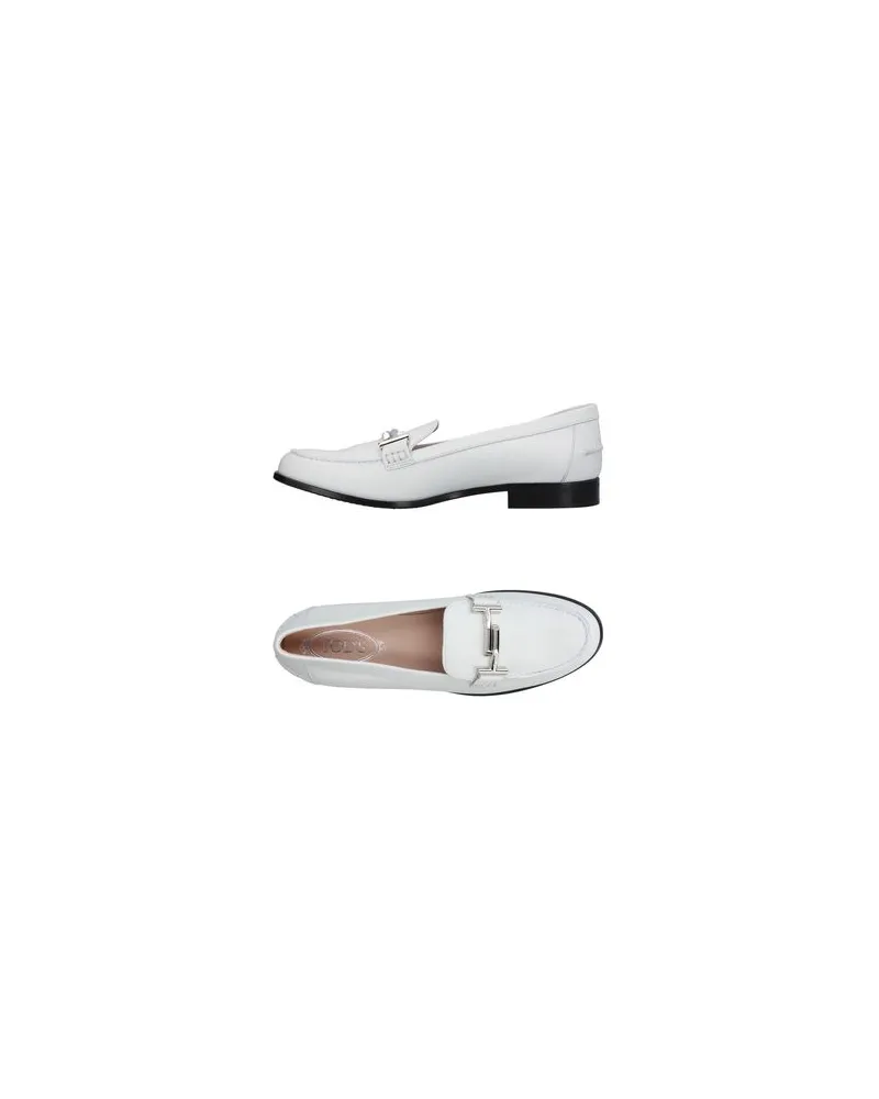 TOD'S SCHUHE - Mokassinsauf YOOX.COM Weiß