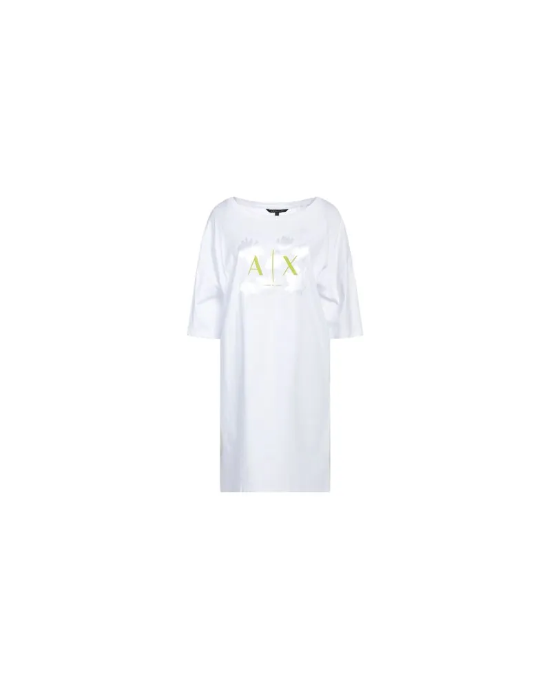 Armani Exchange KLEIDER - Mini-Kleiderauf YOOX.COM Weiß